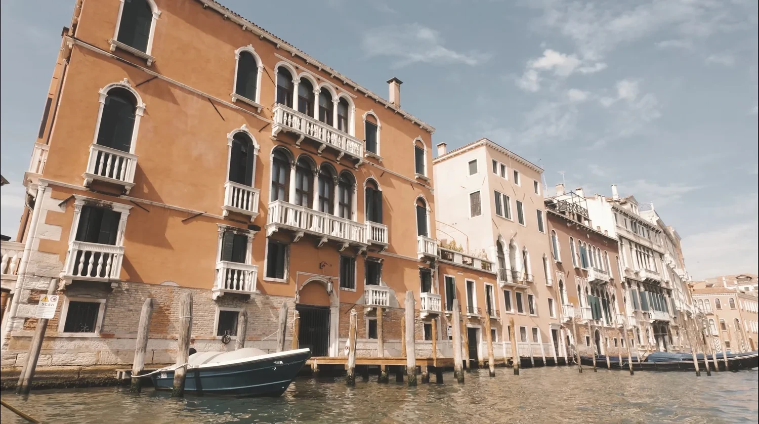 Palazzo-Fassaden am Canal Grande
