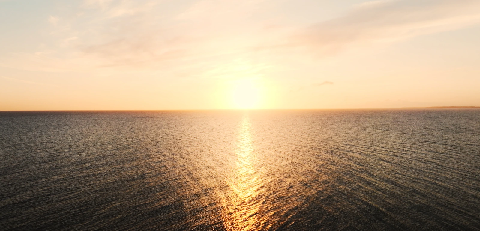 Sonnenuntergang über der Ostsee